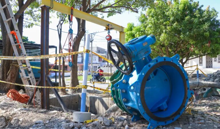 Las actividades programadas por Parada Técnica de Aguas de Cartagena avanzan en un 25%