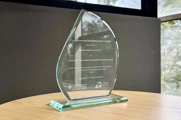 Veolia Colombia resalta en la Evaluacion de Transparencia Empresarial 2025