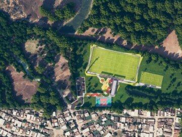 Alcaldia informa sobre la construccion de un Polideportivo en el