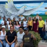 Comunidad de Norosi dona un mural para su integracion al