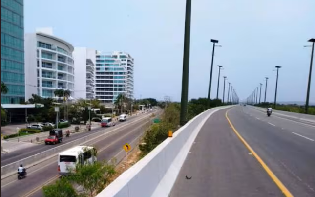 Comunidades de Cartagena se alistan para oponerse al impuesto de Valorización en la Vía al Mar.