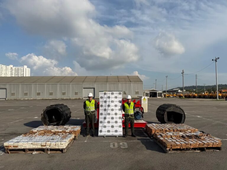 Confiscan 1052 kilos de cocaina en el Puerto de Cartagena