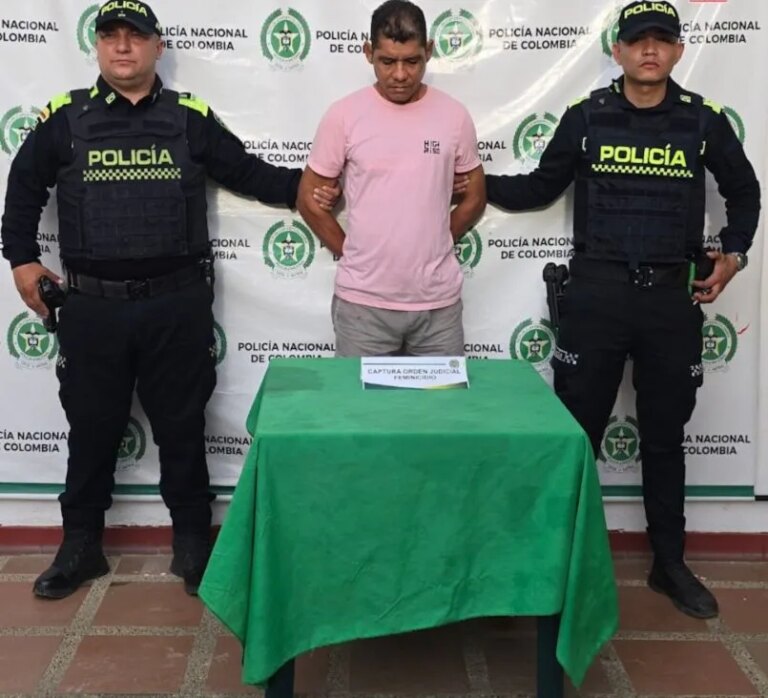 Detencion en centro carcelario del responsable de feminicidio en San