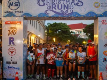 Gran afluencia en la Christmas Run 2025