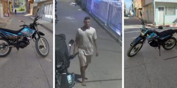 Inseguridad en la madrugada Hurtan motocicleta XTZ en el barrio Santa Clara