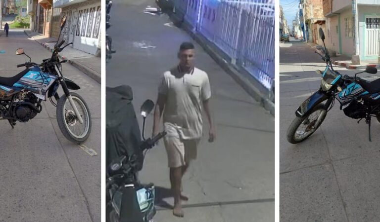 Inseguridad en la madrugada: Hurtan motocicleta XTZ en el barrio Santa Clara