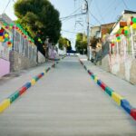 Pavimentacion en la Calle del Barrio San Pedro Martir de