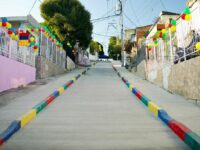 Pavimentacion en la Calle del Barrio San Pedro Martir de
