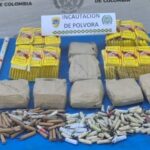 Policia de Transito de Bolivar detiene el transporte de polvora