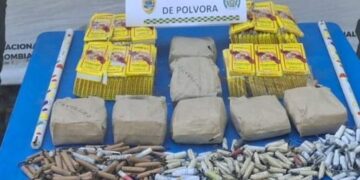 Policia de Transito de Bolivar detiene el transporte de polvora