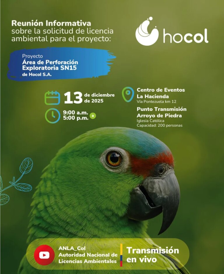 Reunion Informativa sobre la Audiencia Publica Ambiental del Proyecto Area