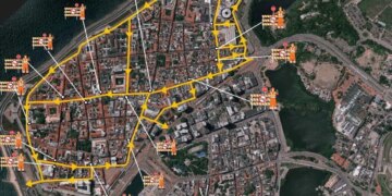 Se establecen restricciones vehiculares en las calles del Centro Historico