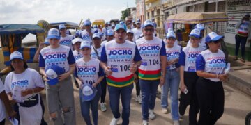 Con el apoyo de lideres y comerciantes Jocho Ardila afianza