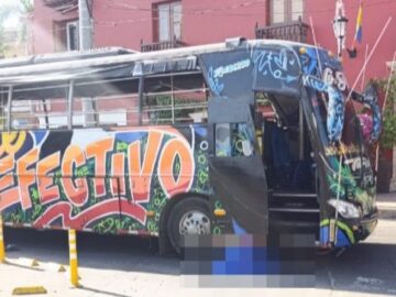 Conductor de la Chiva Rumbera da positivo en alcoholemia tras