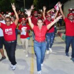 En Clemencia y Santa Catalina Yolanda Wong presenta sus propuestas