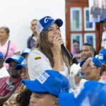Juliana Aray exhibe su apoyo popular en Cartagena en su