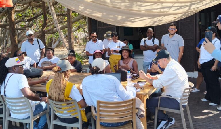 Nativos de Orika solicitan reunión con la Agencia Nacional de Tierras para la recuperación de tierras en Islas del Rosario.