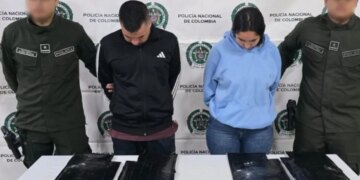 Pareja detenida con droga en el aeropuerto de Cartagena enviada