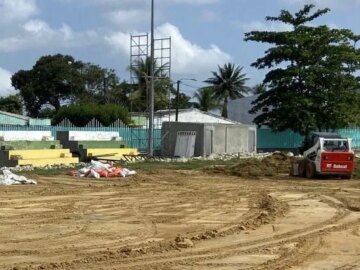 Progreso en la construccion de estadios en Cartagena y Arjona