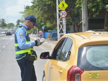 Taxis en Cartagena nueva rotacion del pico y placa