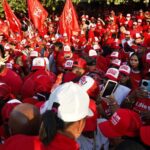 Yolanda Wong fue recibida en su barrio natal Blas de