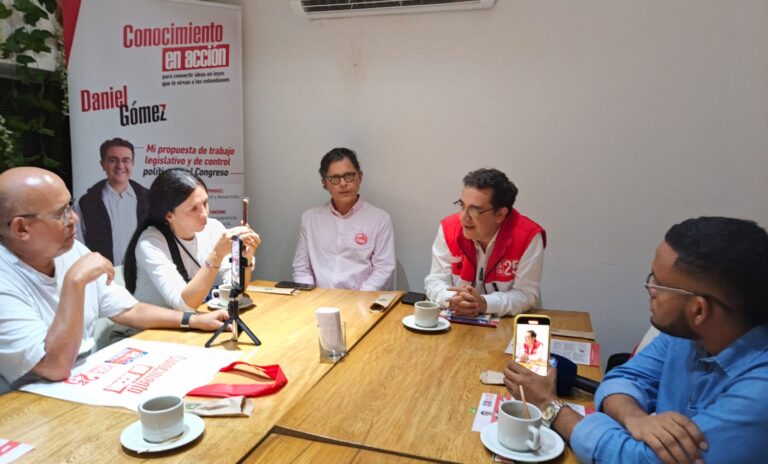1771617026 Daniel Gomez candidato al Senado arrives in Cartagena para captar