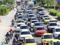 Agentes de transito en Cartagena se mofaron de la ‘Negra