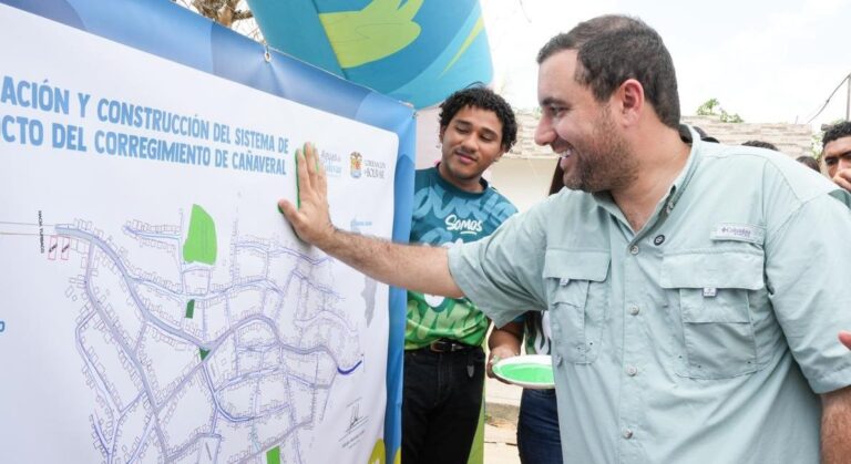 Comenzaron las obras de construccion del acueducto Canaveral Turbaco