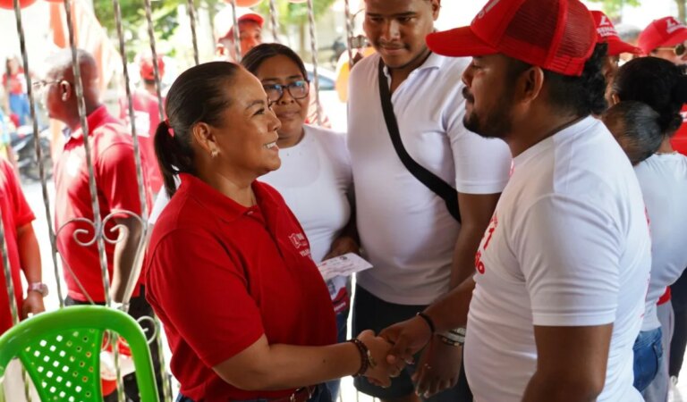 Conexión directa con las comunidades: Yolanda Wong continúa incorporando aliados