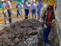 El sistema de alcantarillado en Arroz Barato alcanza un progreso