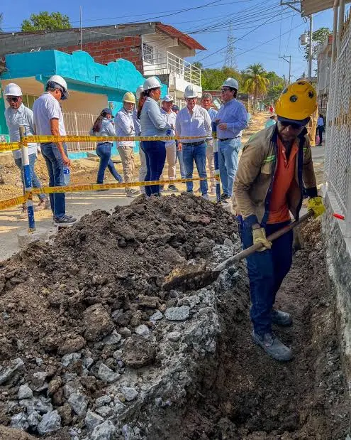 El sistema de alcantarillado en Arroz Barato alcanza un progreso