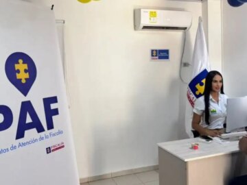 En Arroyohondo Bolivar se establece Punto de Atencion de la Fiscalia