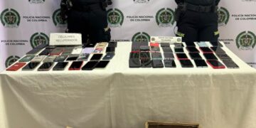 En la Boquilla vivienda servia de refugio para almacenar telefonos