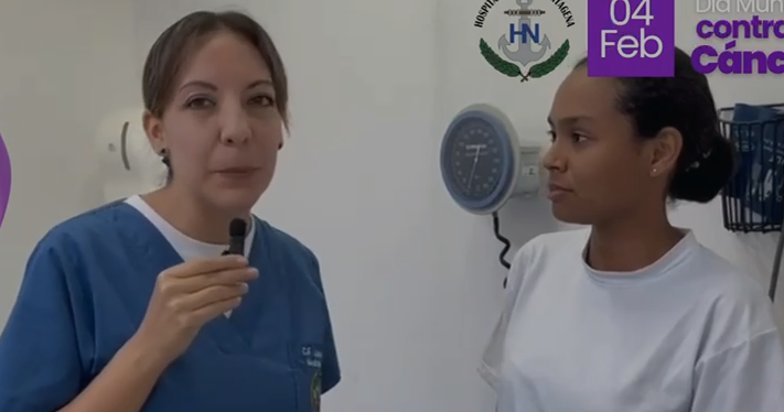 Hospital Naval de Cartagena se suma al Día Mundial de la Lucha contra el Cáncer.