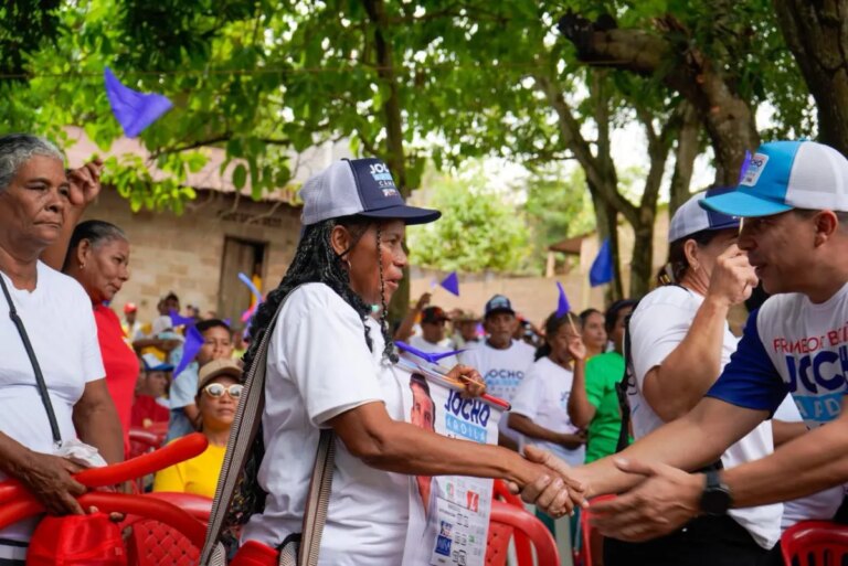 Jocho Ardila solido y confiado en el sur de Bolivar