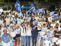 Maria Paula Caballero C104 recibio apoyo en Marialabaja Mahates Turbaco