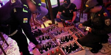 Mas de 150 botellas de licor ilegal confiscadas en el