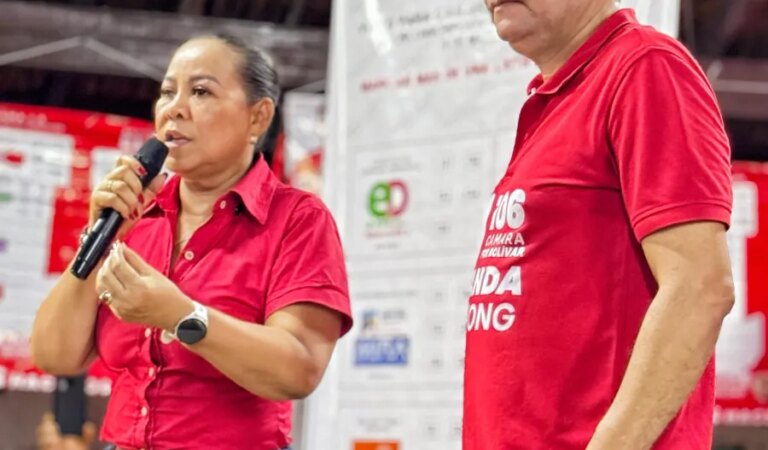 Sigilfredo Tapia se une a la campaña de Yolanda Wong y refuerza la Fuerza Roja en Arjona