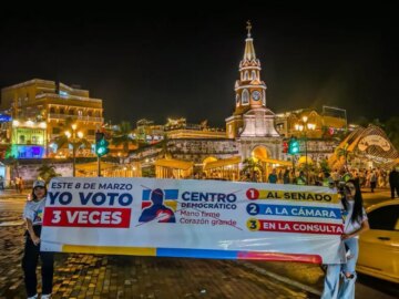 1772575534 Centro Democratico llama a los cartageneros a votar tres ocasiones