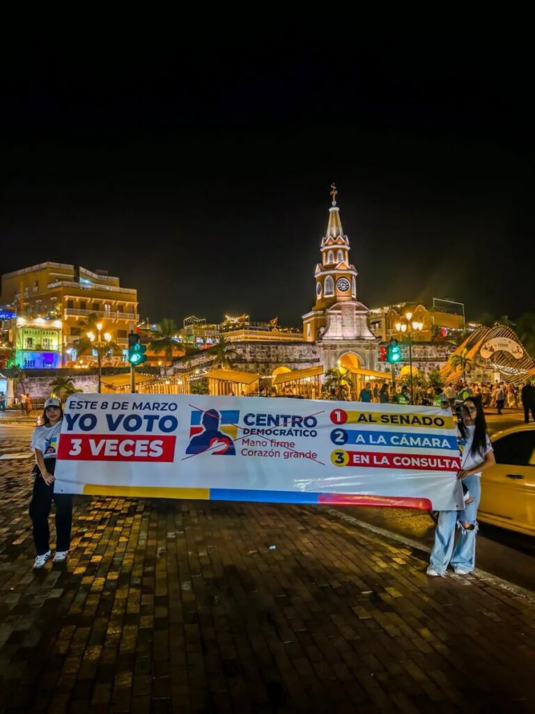 1772575534 Centro Democratico llama a los cartageneros a votar tres ocasiones