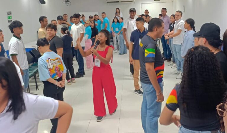 60 jóvenes de Bolívar asisten al VII Encuentro Intermunicipal de Juventudes en Aguachica, Cesar.
