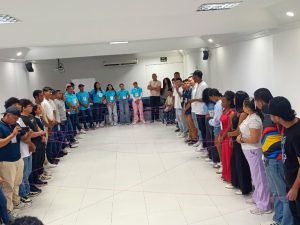60 jovenes de Bolivar asisten al VII Encuentro Intermunicipal de