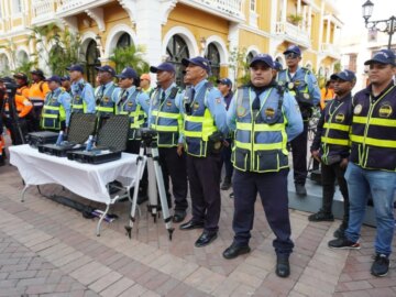 Con 105 unidades el Transito de Cartagena asegura la movilidad