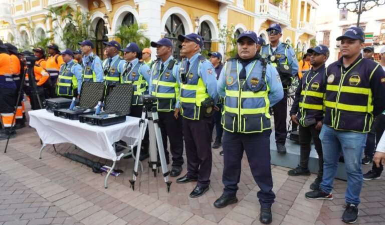Con 105 unidades, el Tránsito de Cartagena asegura la movilidad en Semana Santa
