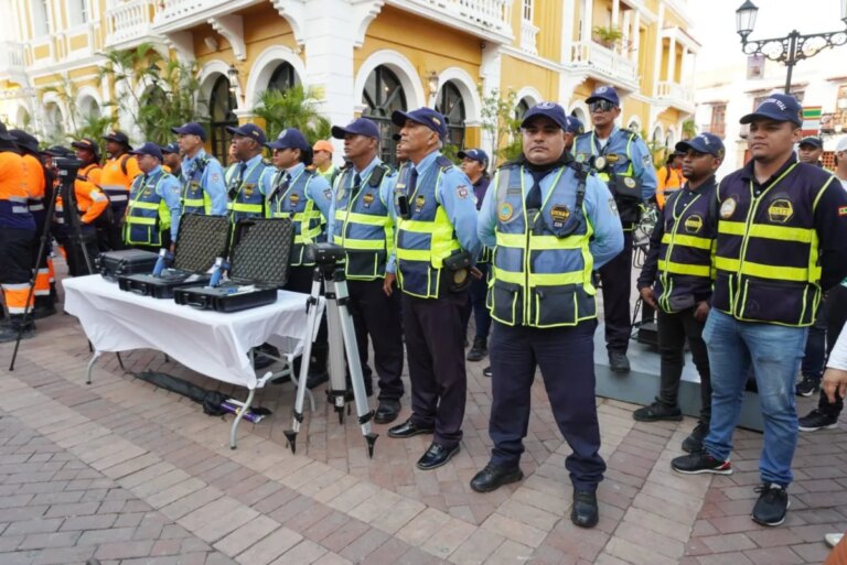 Con 105 unidades el Transito de Cartagena asegura la movilidad