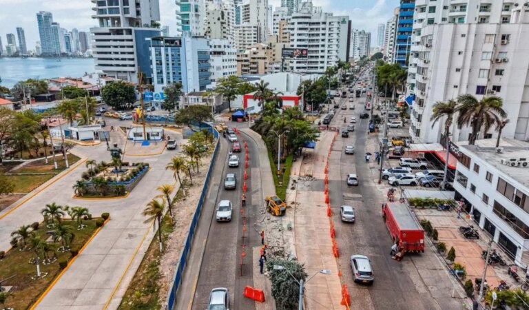 Implementación del Plan de Manejo de Tráfico por obras en el sector turístico de Cartagena