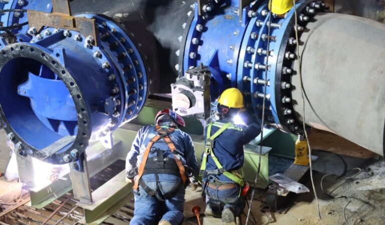 Intervención técnica estratégica para mejorar el sistema de acueducto, que llevará a cabo Aguas de Cartagena del 17 al 18 de marzo.