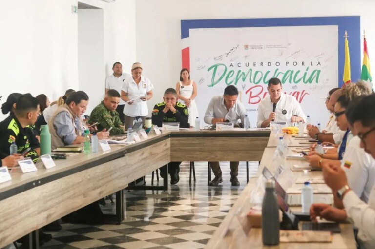 Las autoridades en Bolivar informan sobre la normalidad antes de