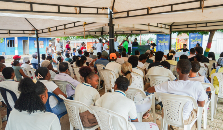 Las comunidades de Puerto Badel y Rocha en Arjona contarán con sistema de agua potable