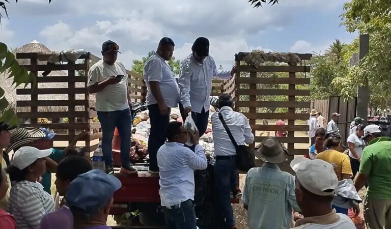 Taxistas del Aeropuerto de Cartagena brindan apoyo a afectados por el invierno en Córdoba
